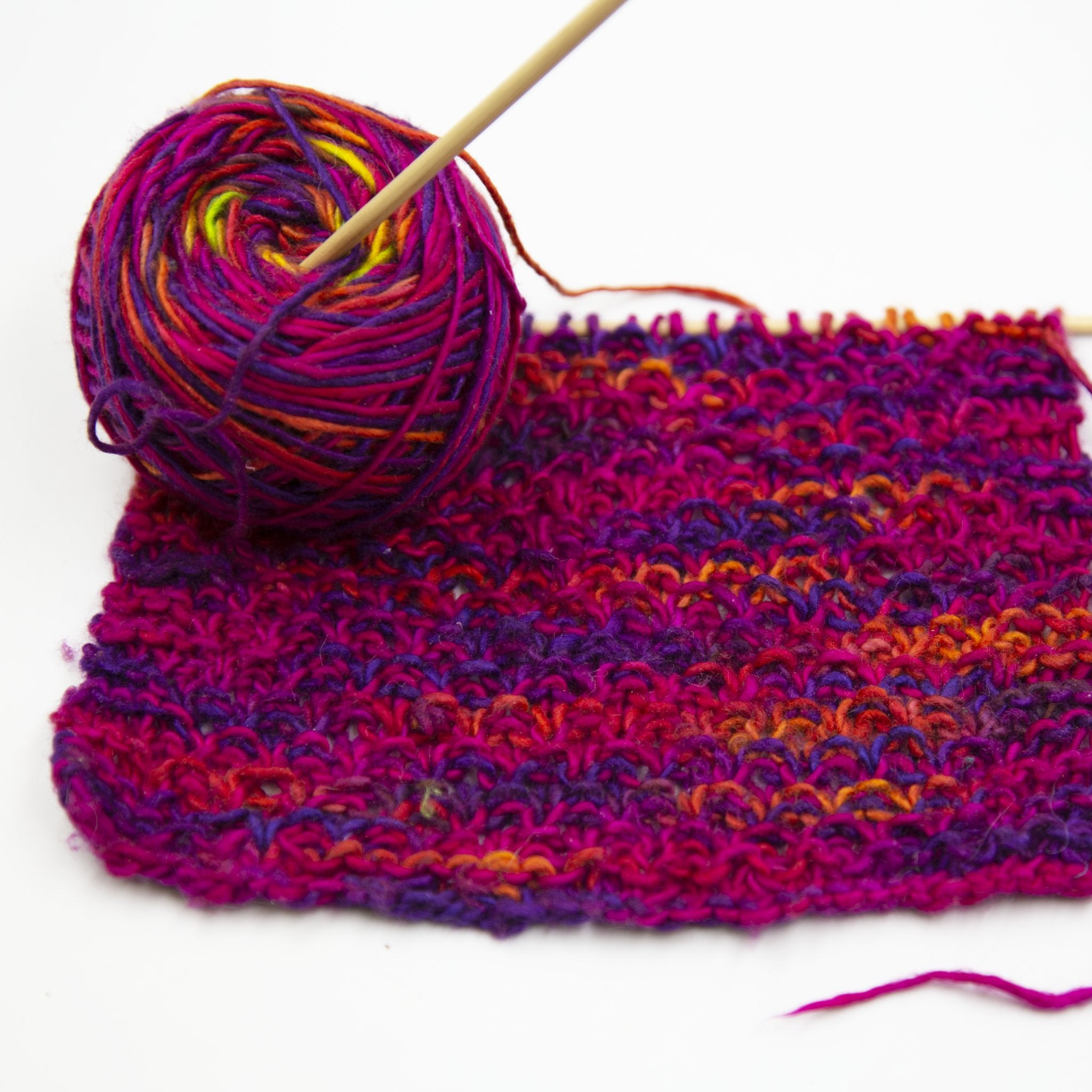 Knitting Stitches for Variegated Yarn –