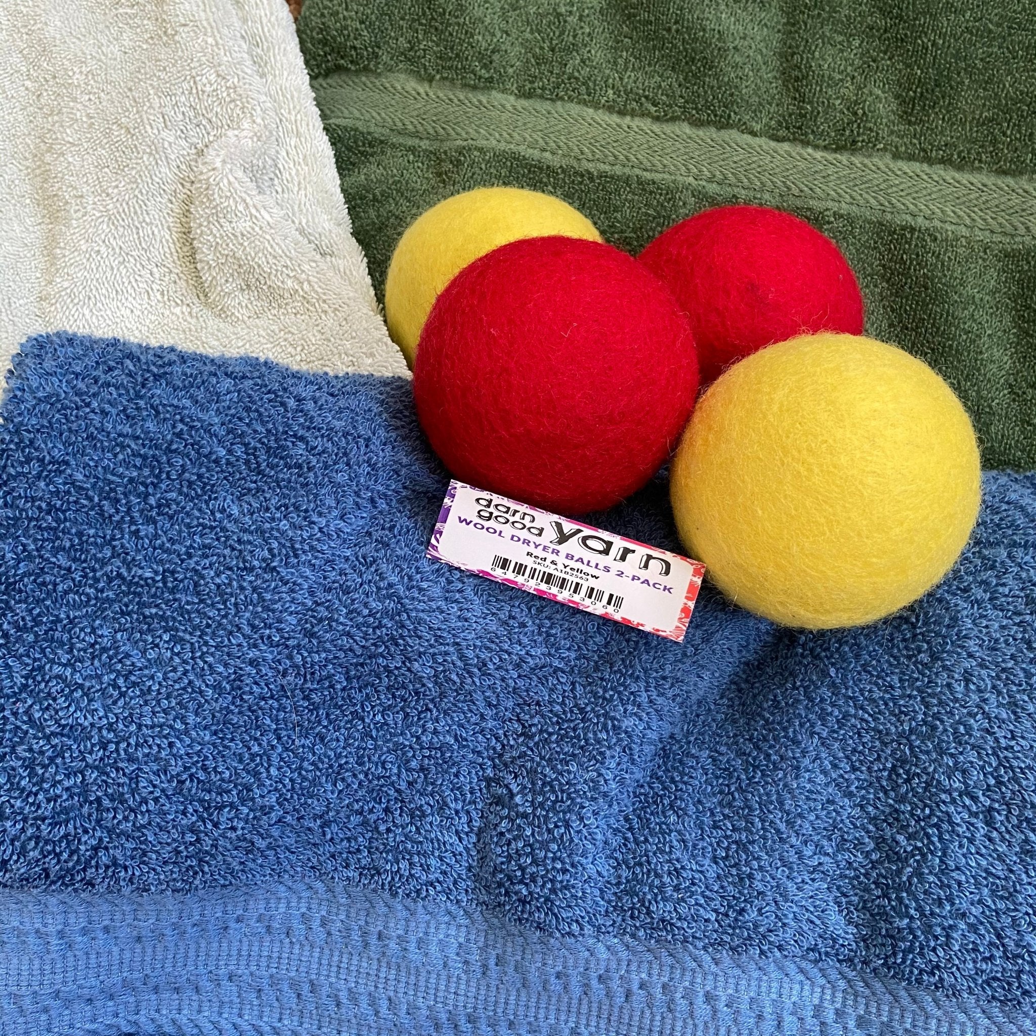 Do Red Dryer Balls Stain Clothes? | Darn Good Yarn