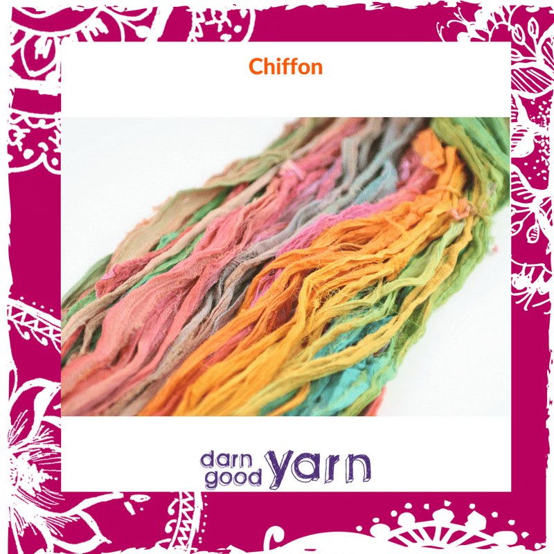 Chiffon Ribbon Yarn - Material - Kits - Patterns – Darn Good Yarn