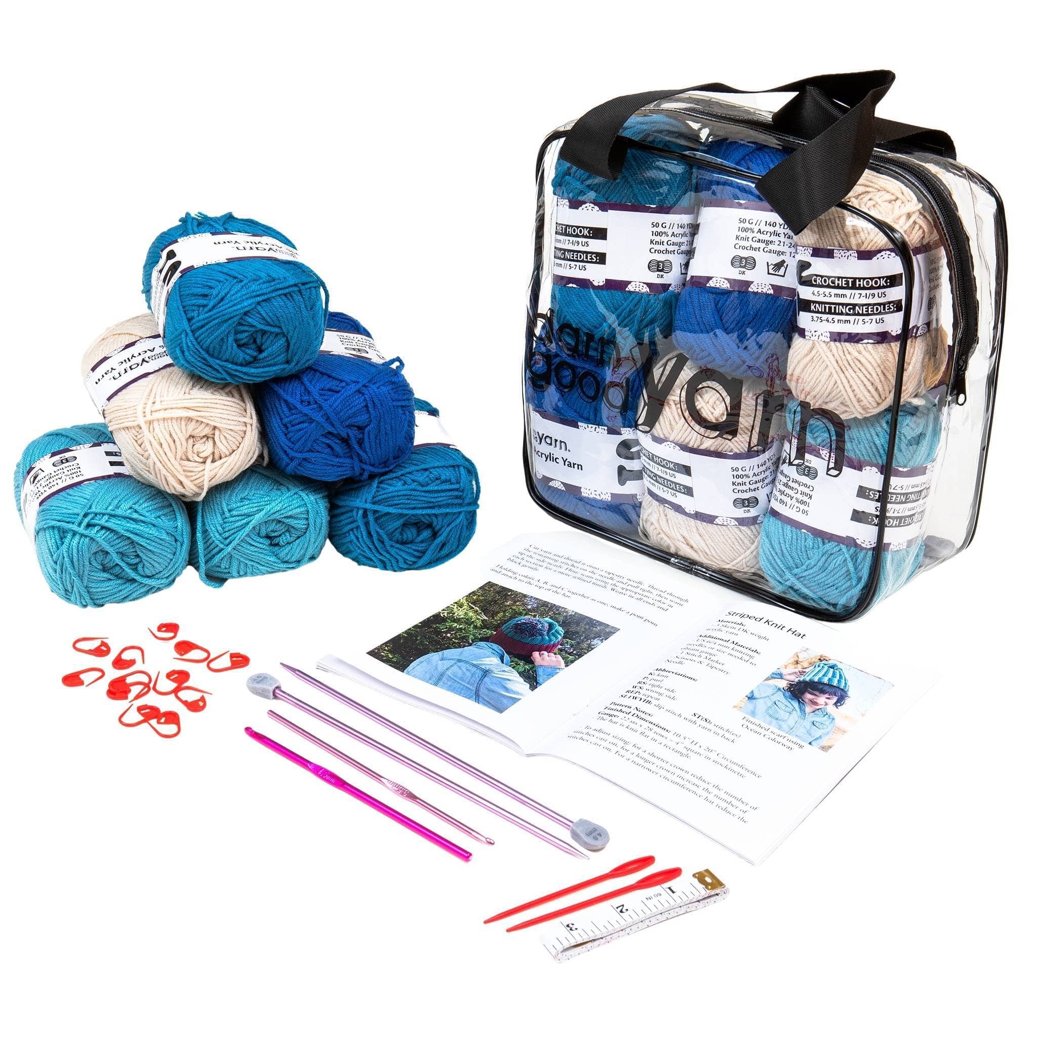All About Knitting Acrylic Yarn (everything you need to know