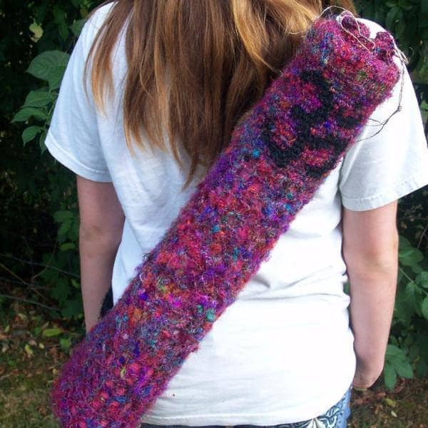 Crochet Yoga Mat Bag Free Patterns