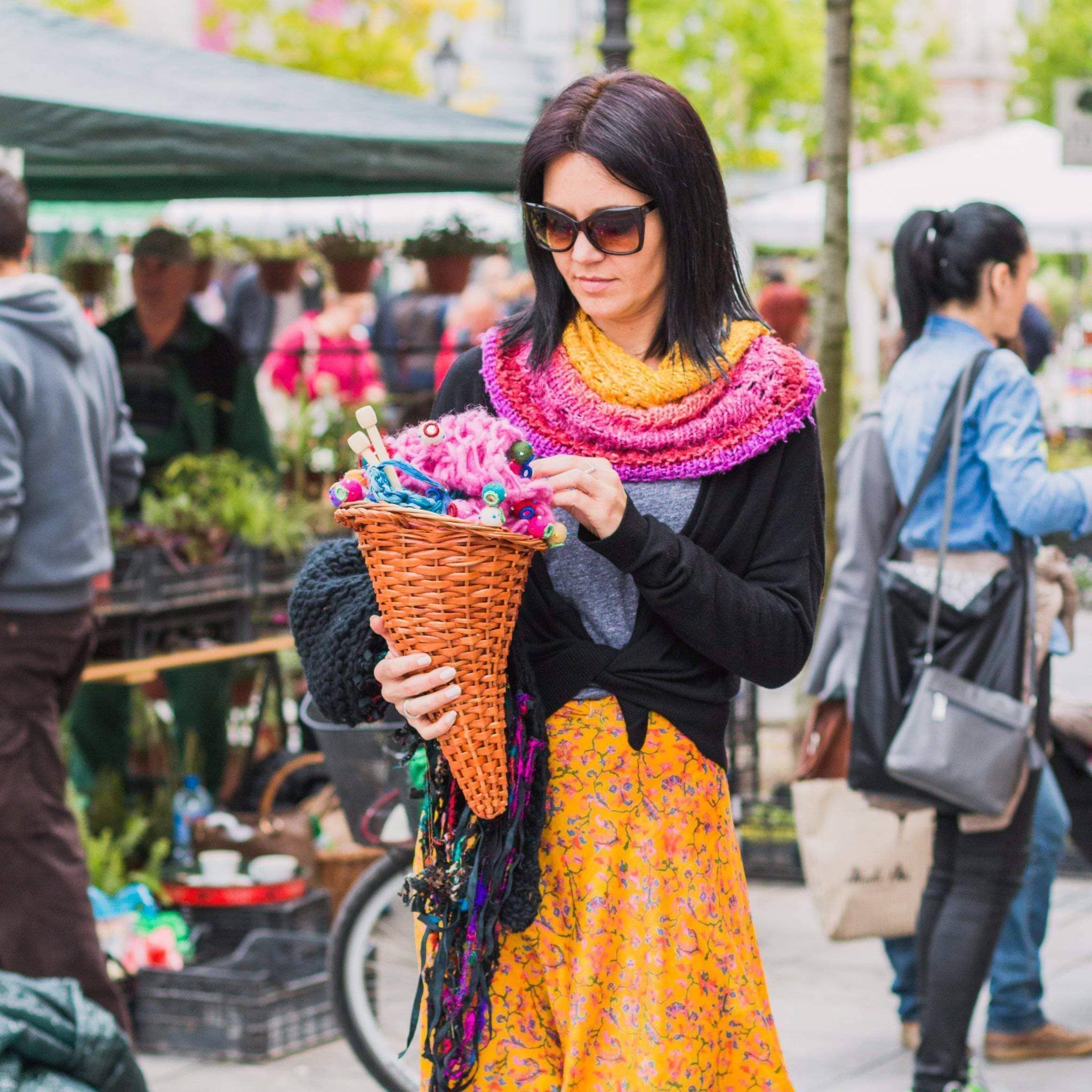 5 Ways to Wear a Wrap Skirt - Darn Good Yarn