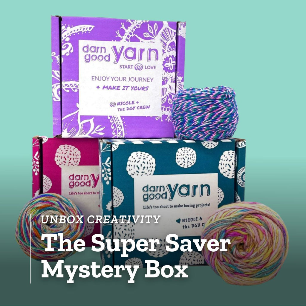 Black Friday/Cyber Monday Spotlight: The Super Saver Mystery Box – Darn  Good Yarn