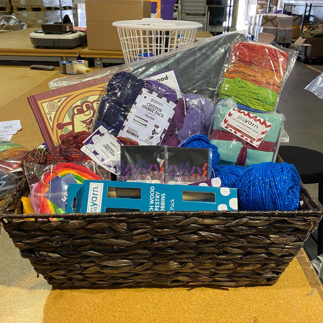 Build Your Own Yarn Gift Basket - Darn Good Yarn