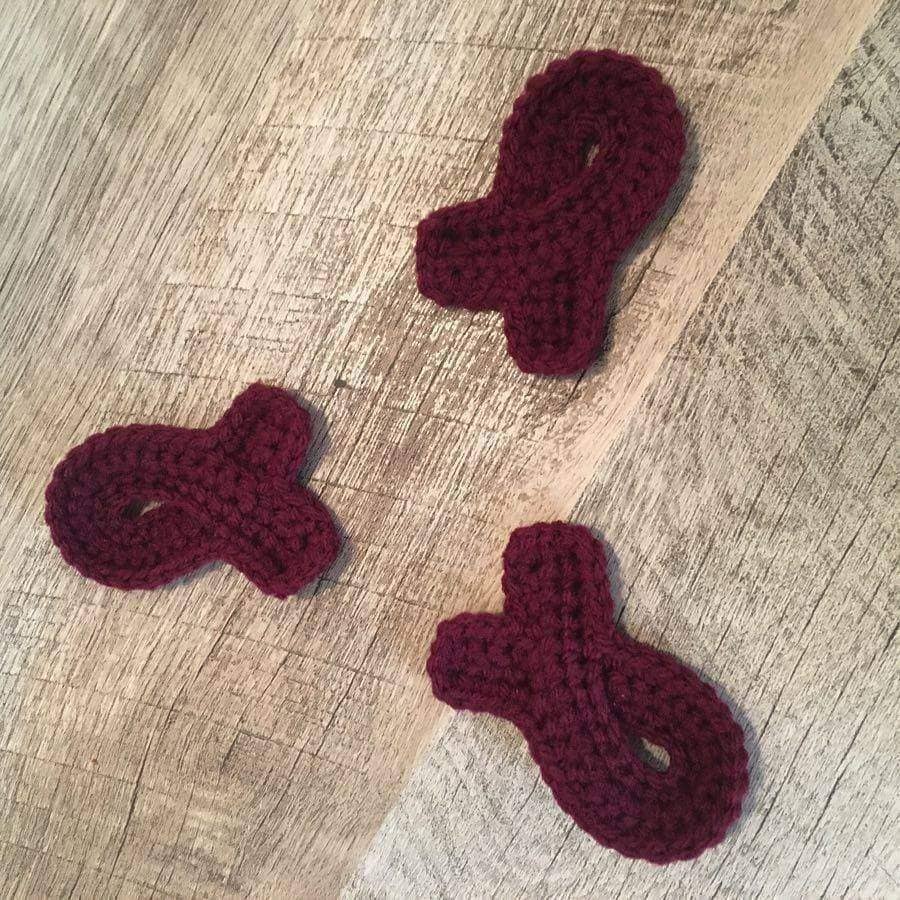 Crochet Support Ribbons for Marjory Stoneman Douglas High School - Darn Good Yarn