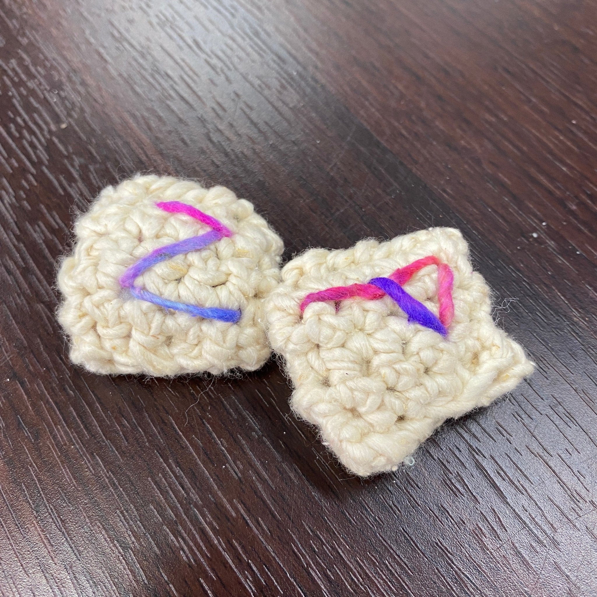 Crochet Throwing Runes | Magic Crafting - Darn Good Yarn