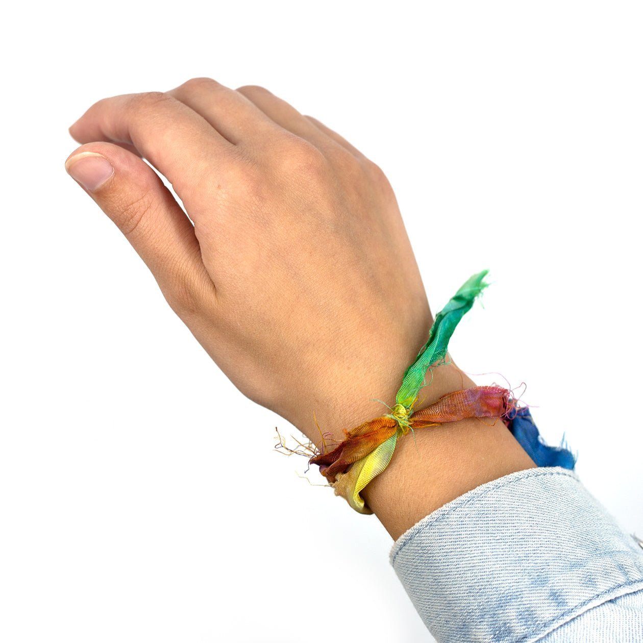 DIY Silk Friendship Bracelets - Darn Good Yarn