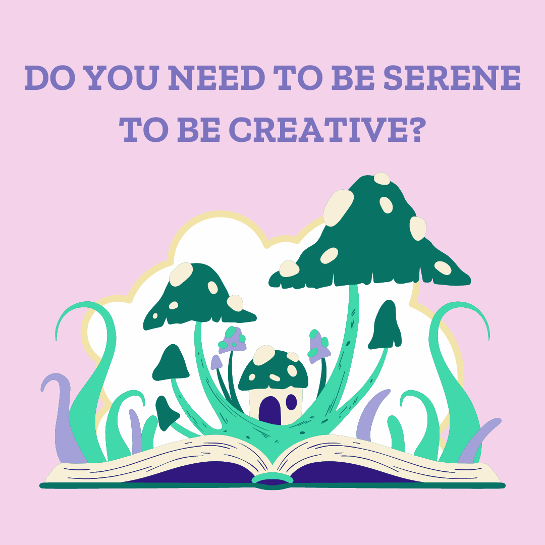 Do You Need To Be Serene To Be Creative? - Darn Good Yarn