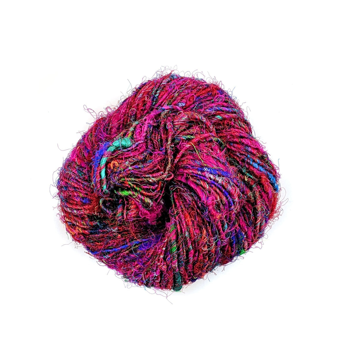 Everything You Need To Know : Premium Sari Silk Handspun Yarn - Darn Good Yarn