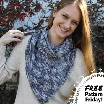 FREE PATTERN FRIDAY Adina Scarf Crochet Pattern – Darn Good Yarn