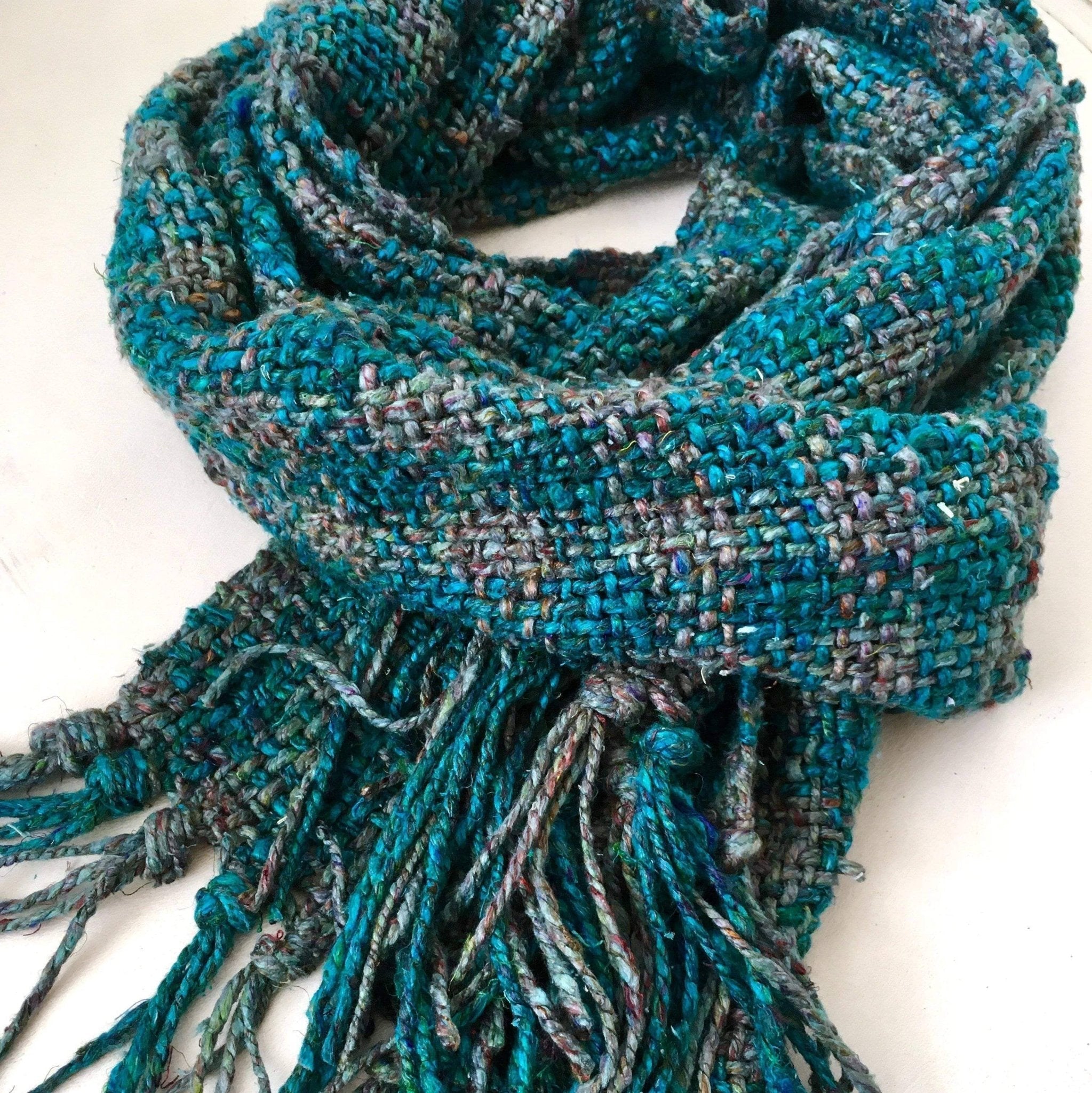 Free Pattern Friday: Ocean Storm Tweed Scarf - Darn Good Yarn