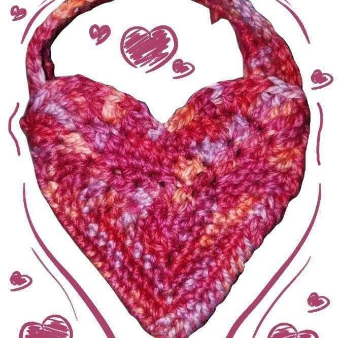 Free Pattern Friday - Start at Love Pouch - Darn Good Yarn