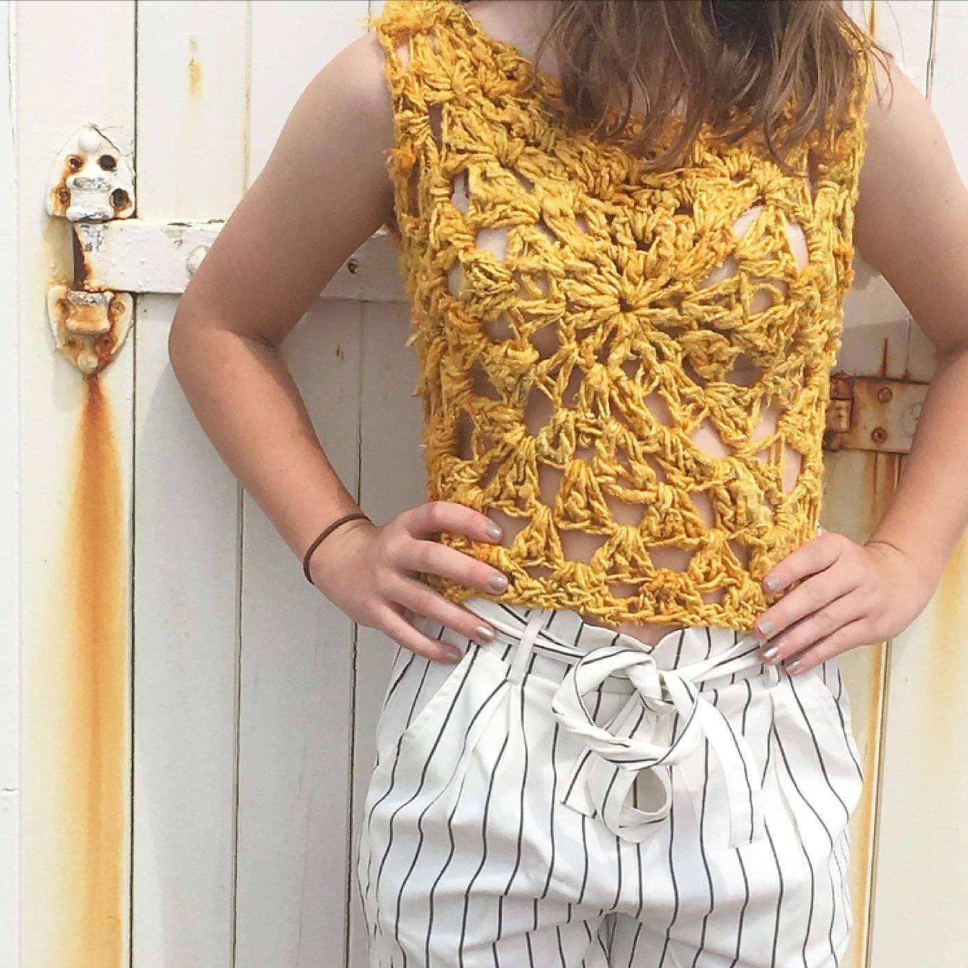 Free Pattern: Sunny Days Tank Top - Darn Good Yarn