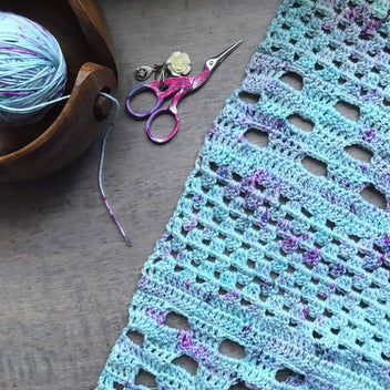 How to Crochet a Slip Stitch – Darn Good Yarn