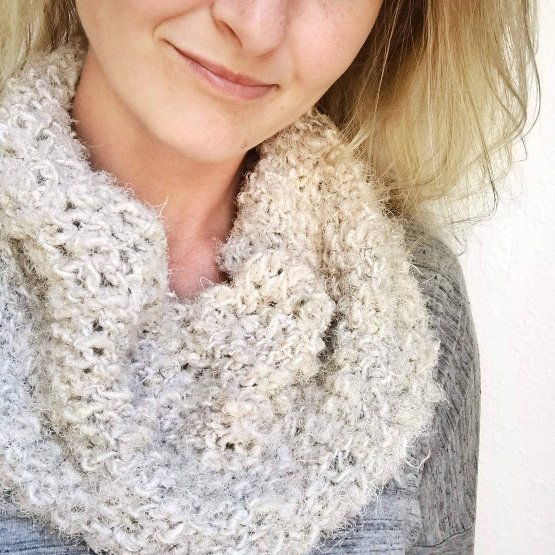 Knitting for Beginners: Lux Adventure Cowl Pattern - Darn Good Yarn