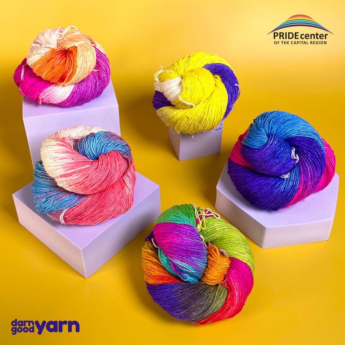 Meet the Pride Yarn Collection - Darn Good Yarn