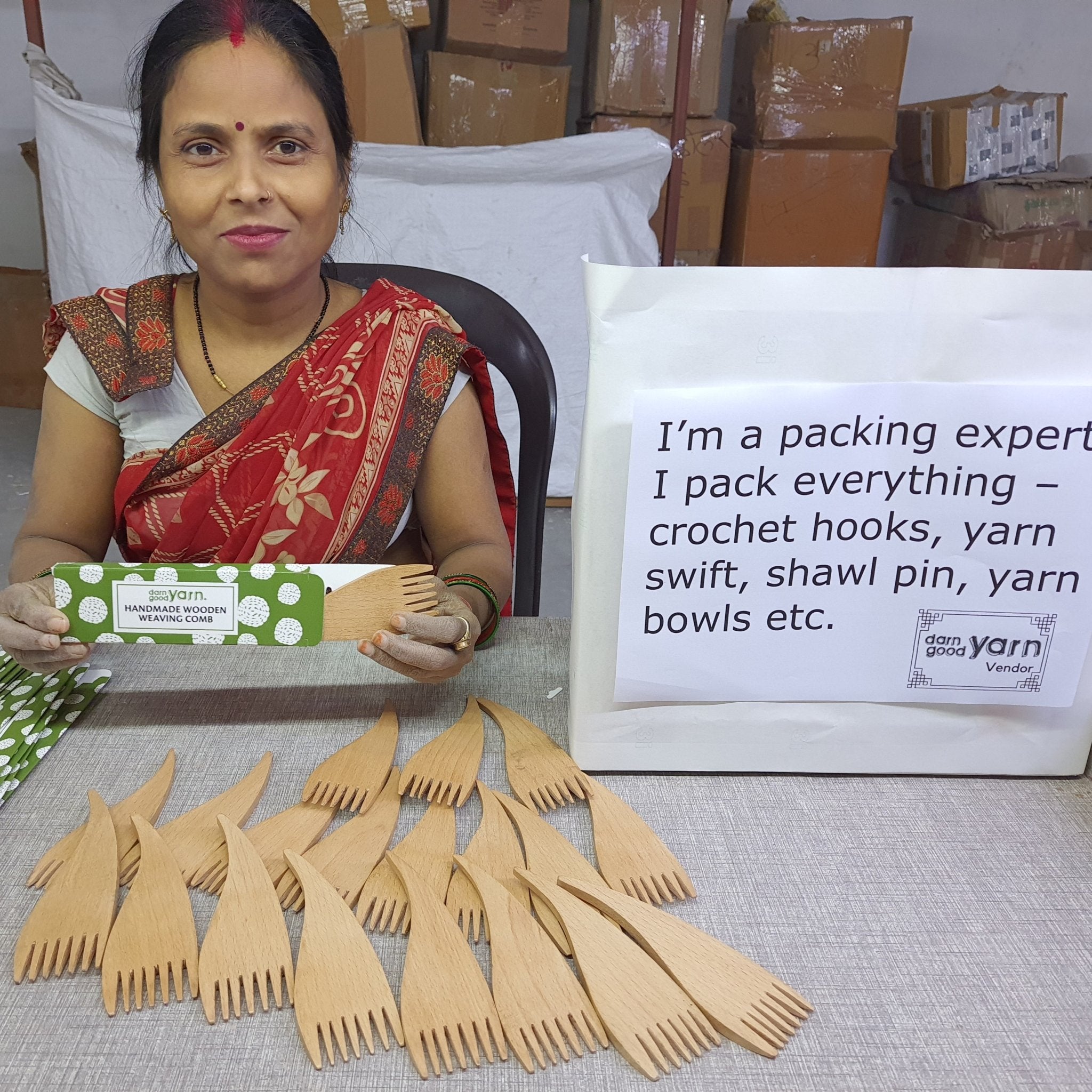 Meet Veena - Darn Good Yarn