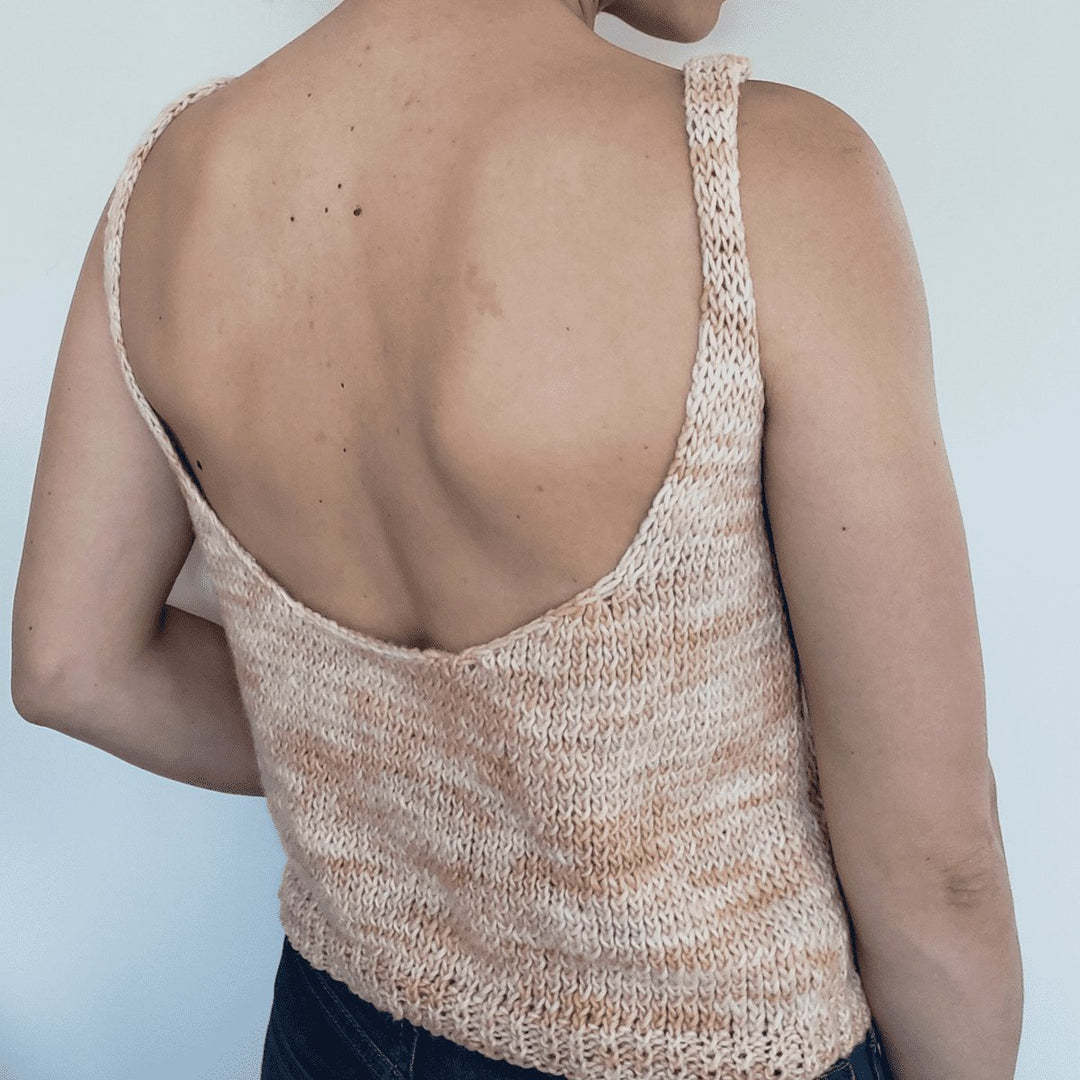 New Pattern: The Hampton Top Knit Kit - Darn Good Yarn