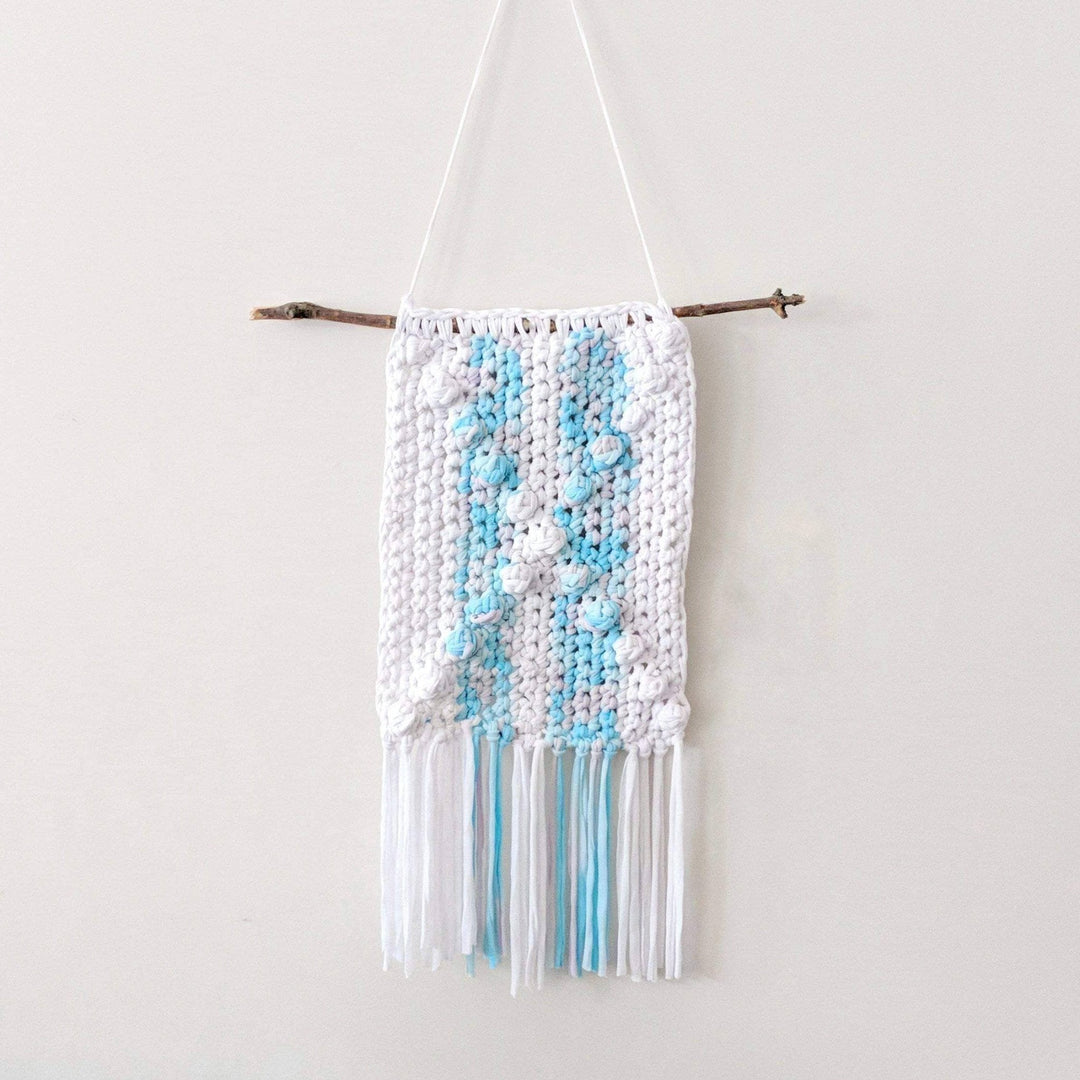 New Pattern: X Marks The Spot Wall Hanging - Darn Good Yarn