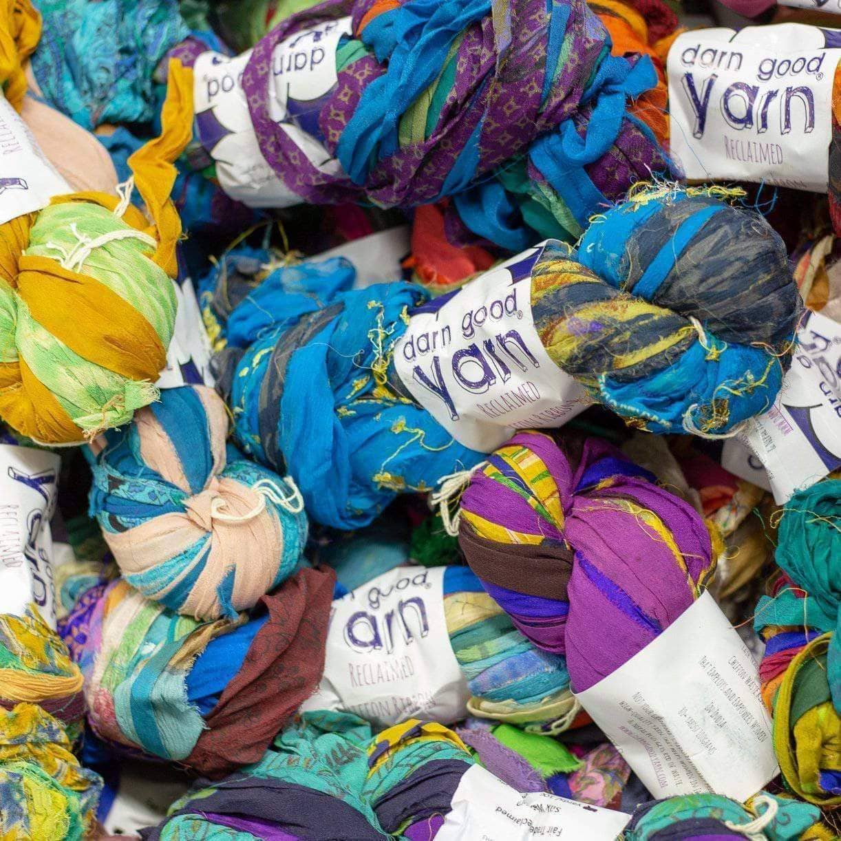 The Best Darn Good Yarn Chiffon Ribbon Yarn Projects - Darn Good Yarn