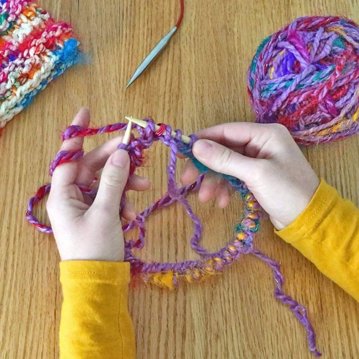 The Best Yarn and Projects for Beginner Knitters - Darn Good Yarn