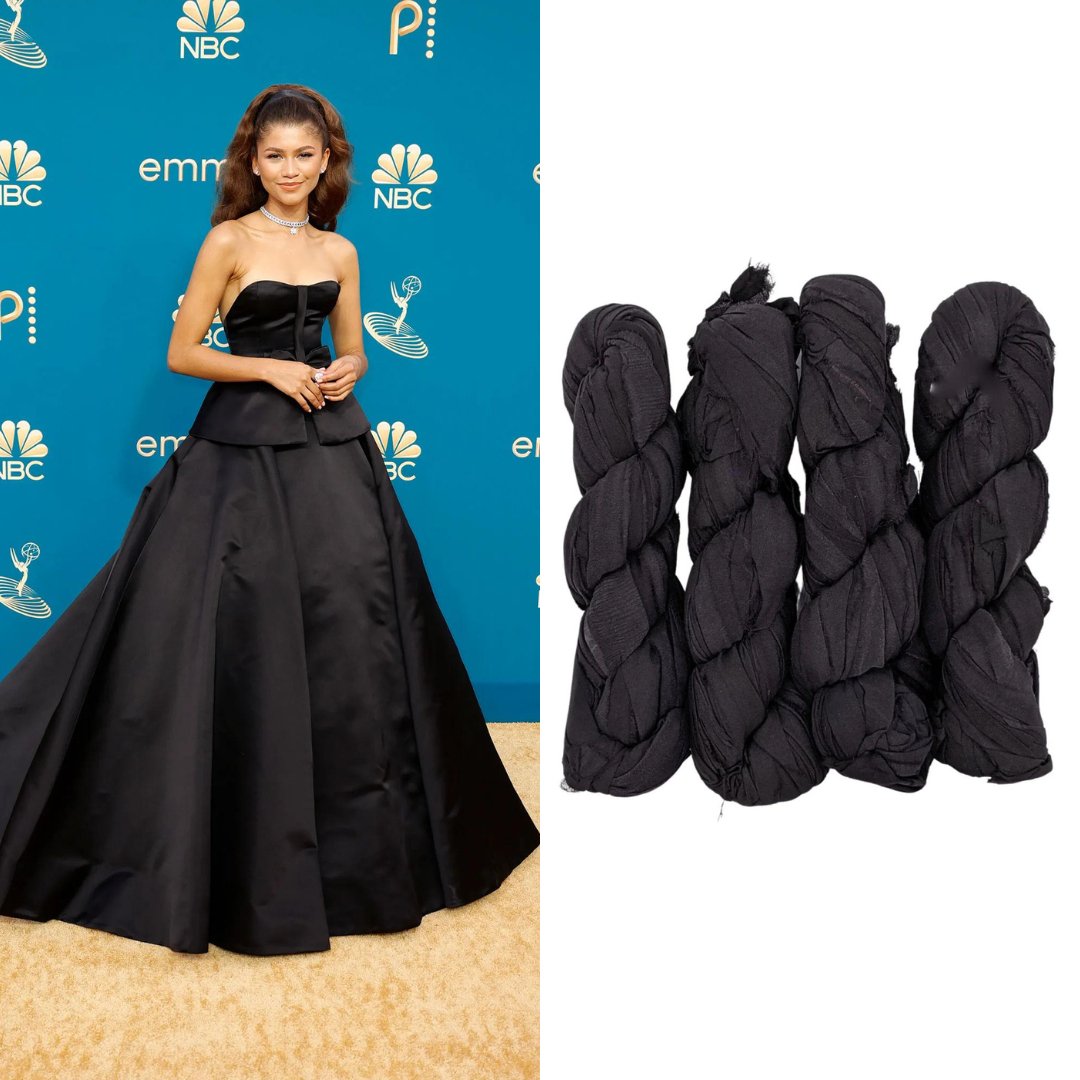 Yarn That Matches These 2022 Emmy Outfits! - Darn Good Yarn