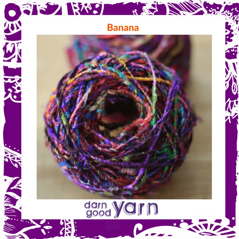 Banana Fiber Yarn - Darn Good Yarn