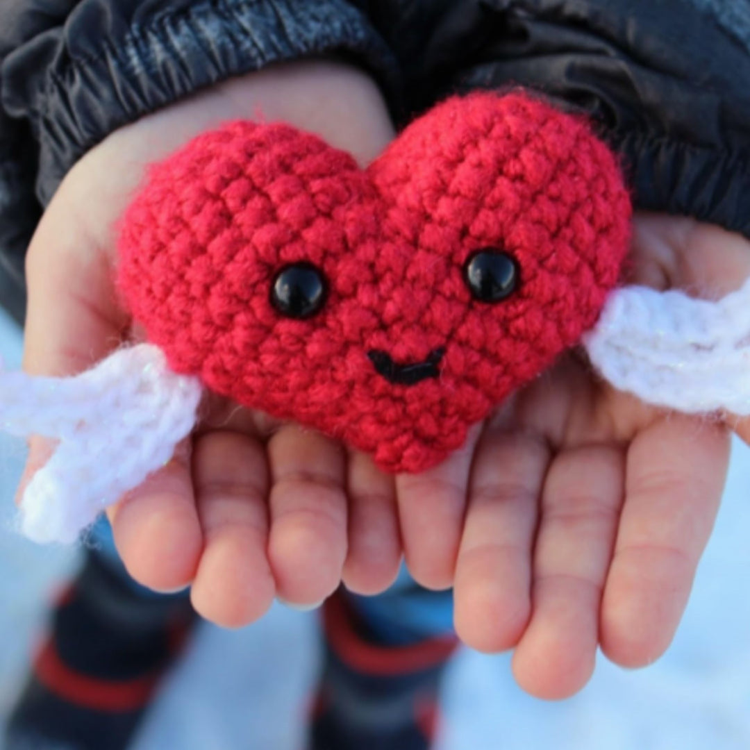 Happy Heart Amigurumi Pattern