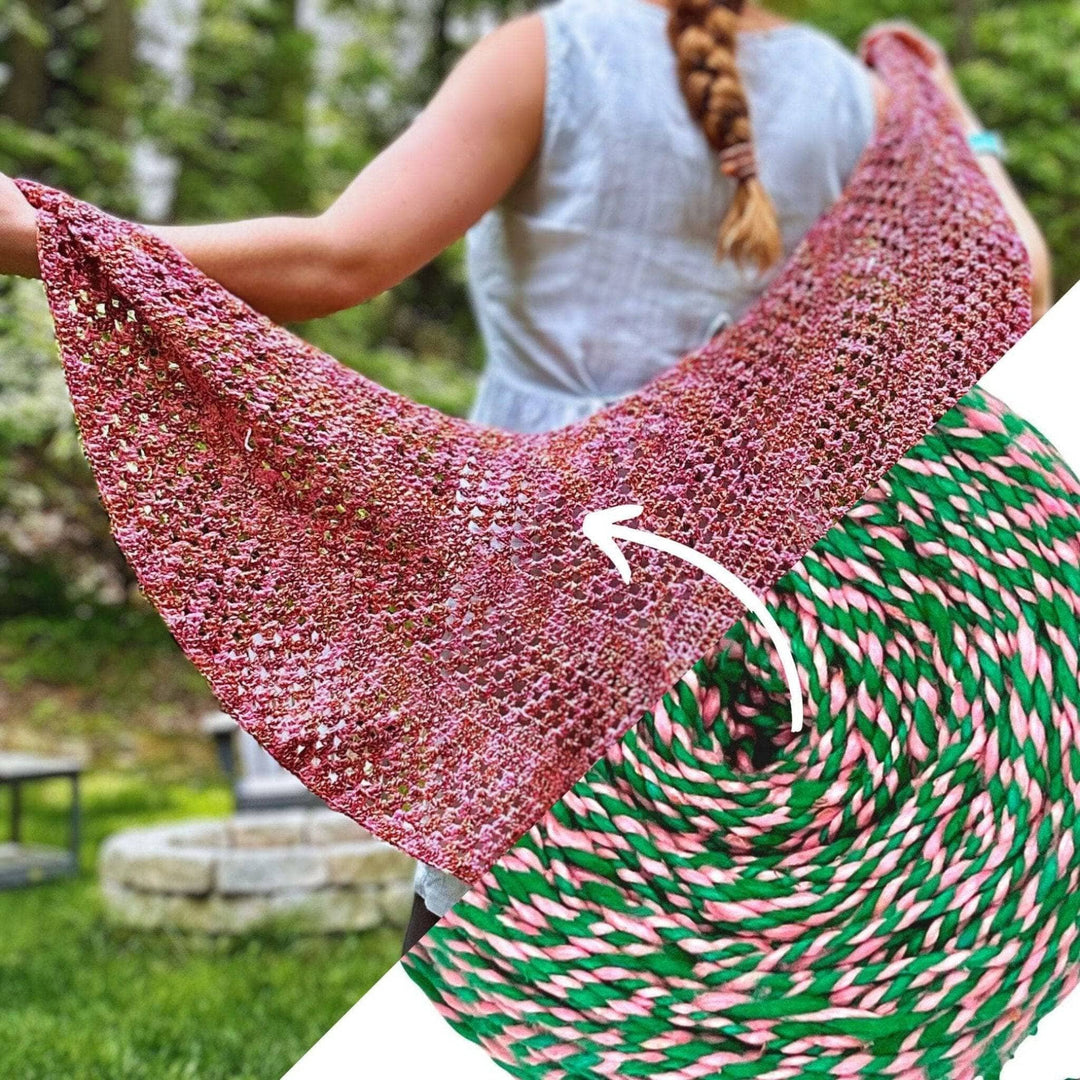 A Walk in the Garden Shawl Crochet Kit