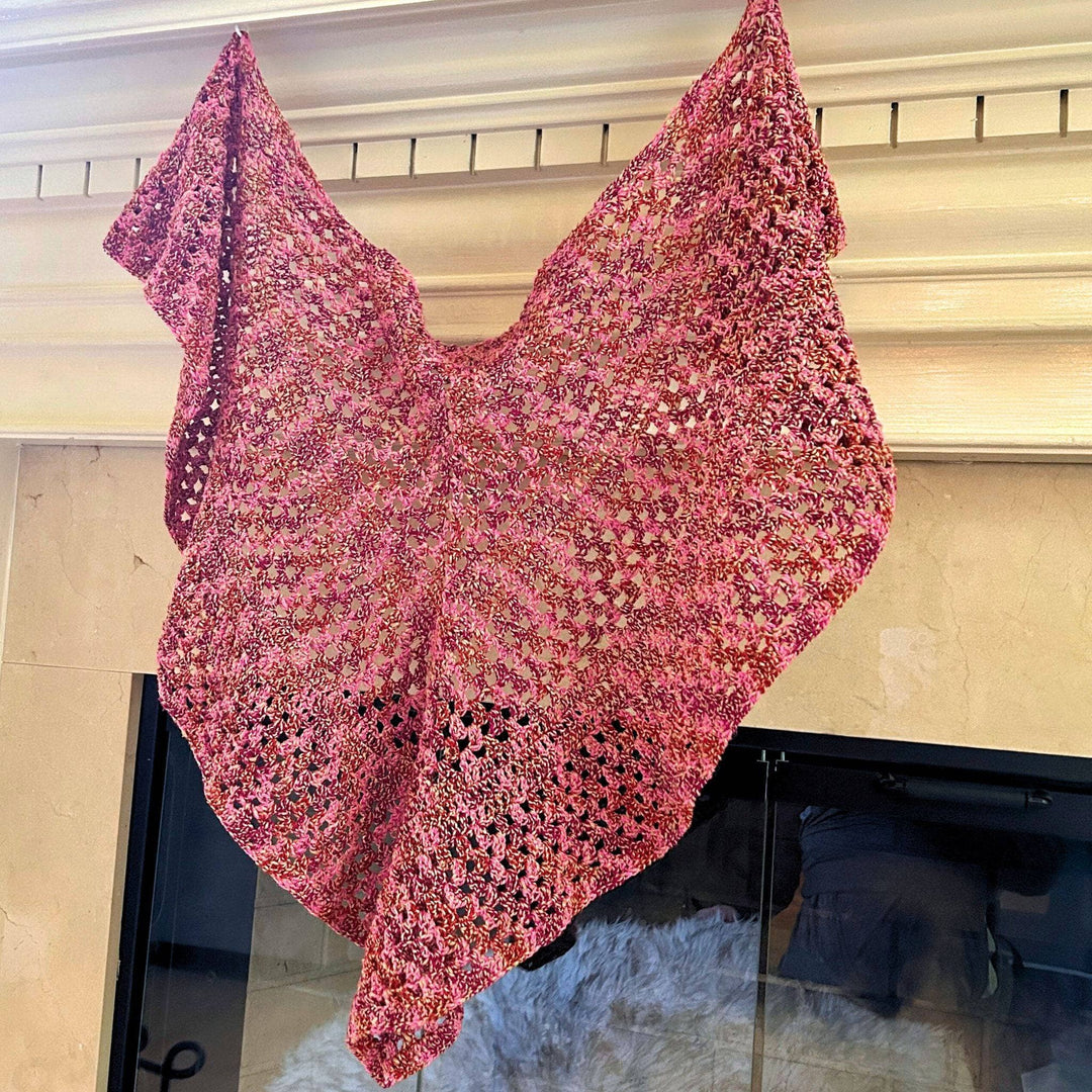 A Walk in the Garden Shawl Crochet Kit