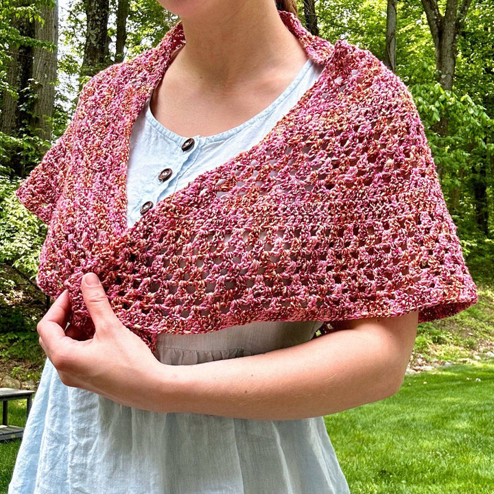 A Walk in the Garden Shawl Crochet Kit