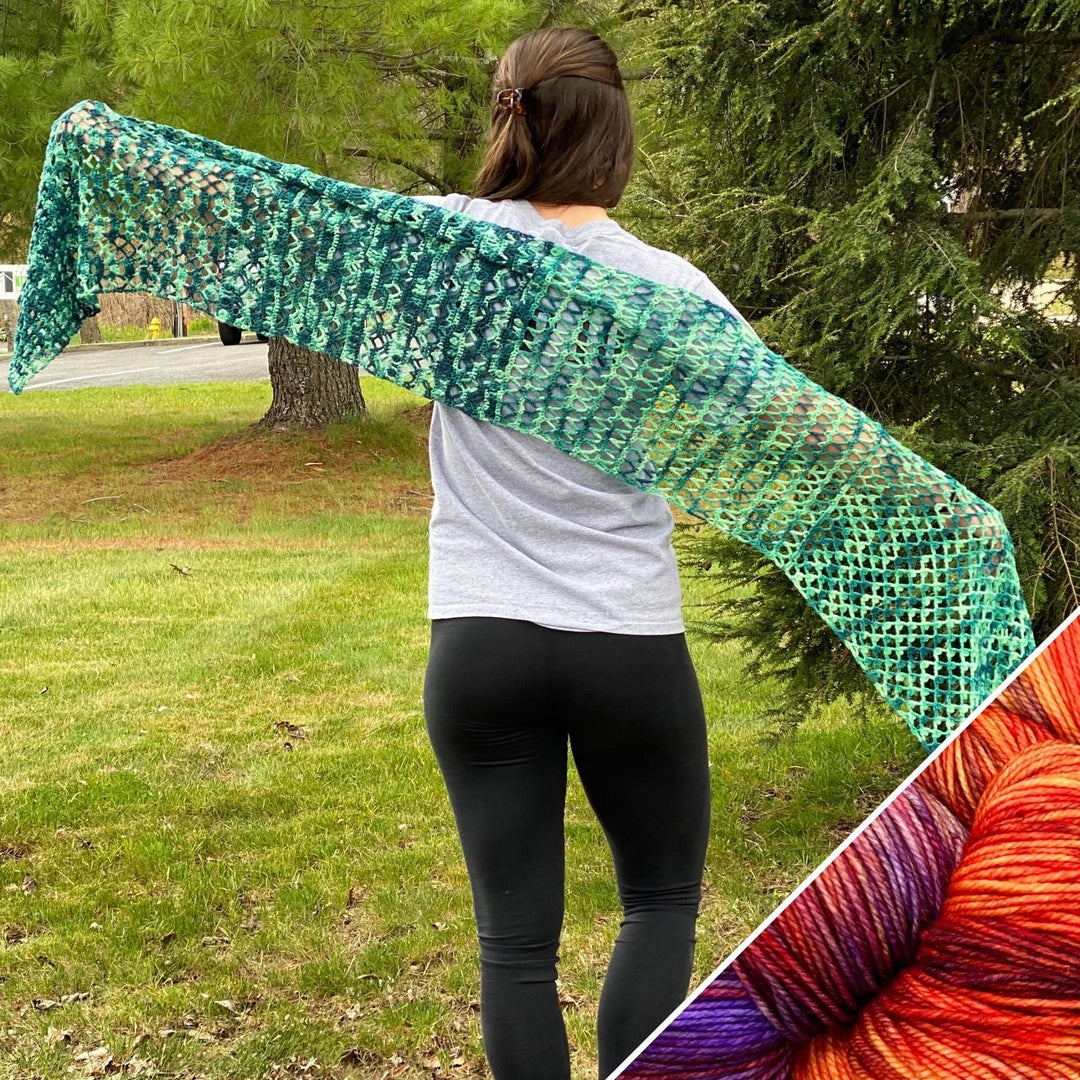 Ariel Shawl Crochet Kit