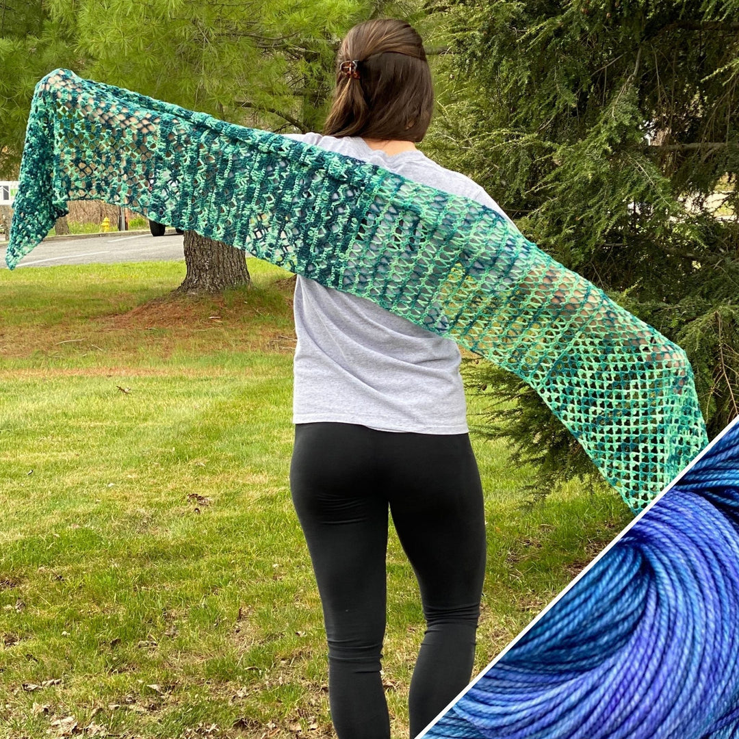 Ariel Shawl Crochet Kit