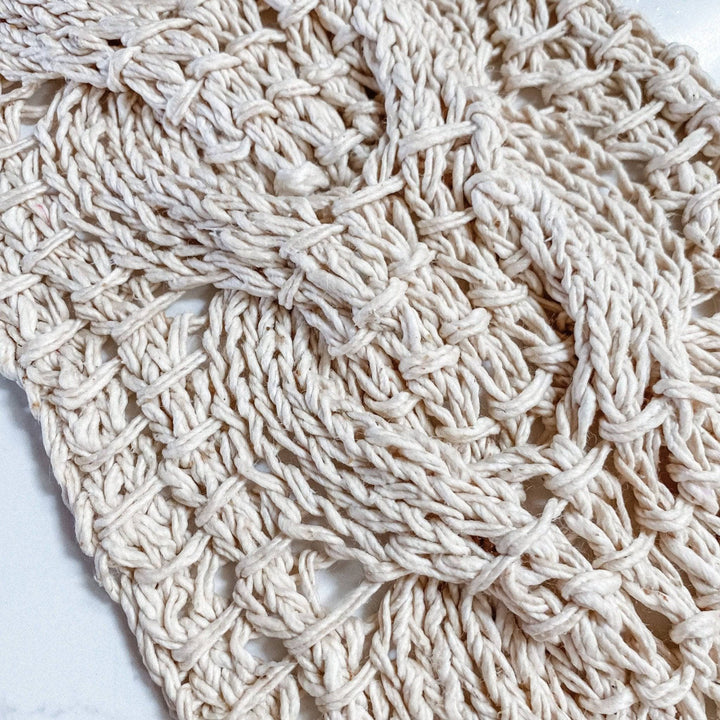 Close up white cowl