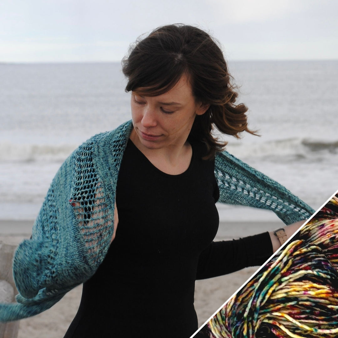 Emerald Bay Shawl Knit Kit