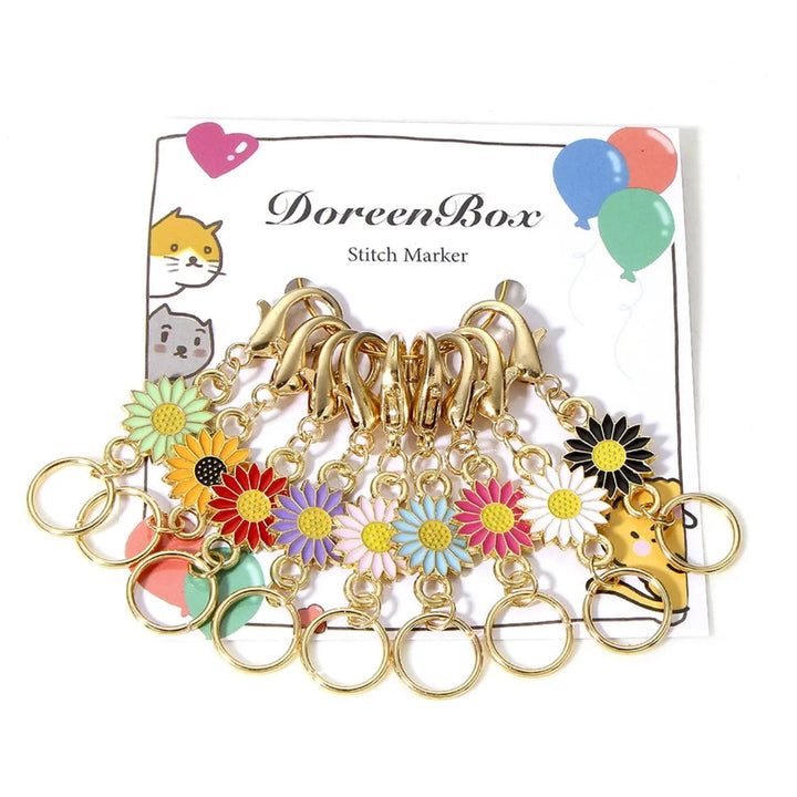 Flower Power Stitch Markers