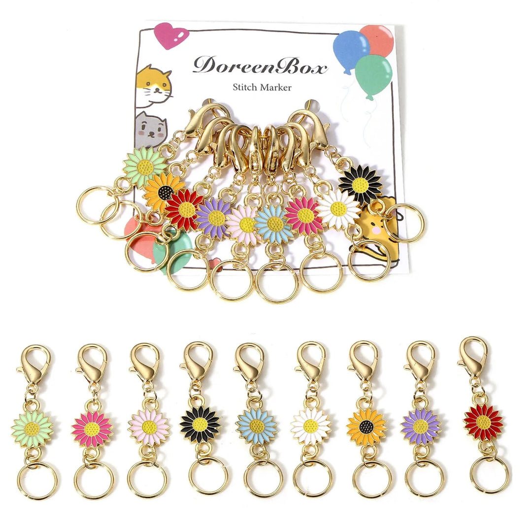 Flower Power Stitch Markers