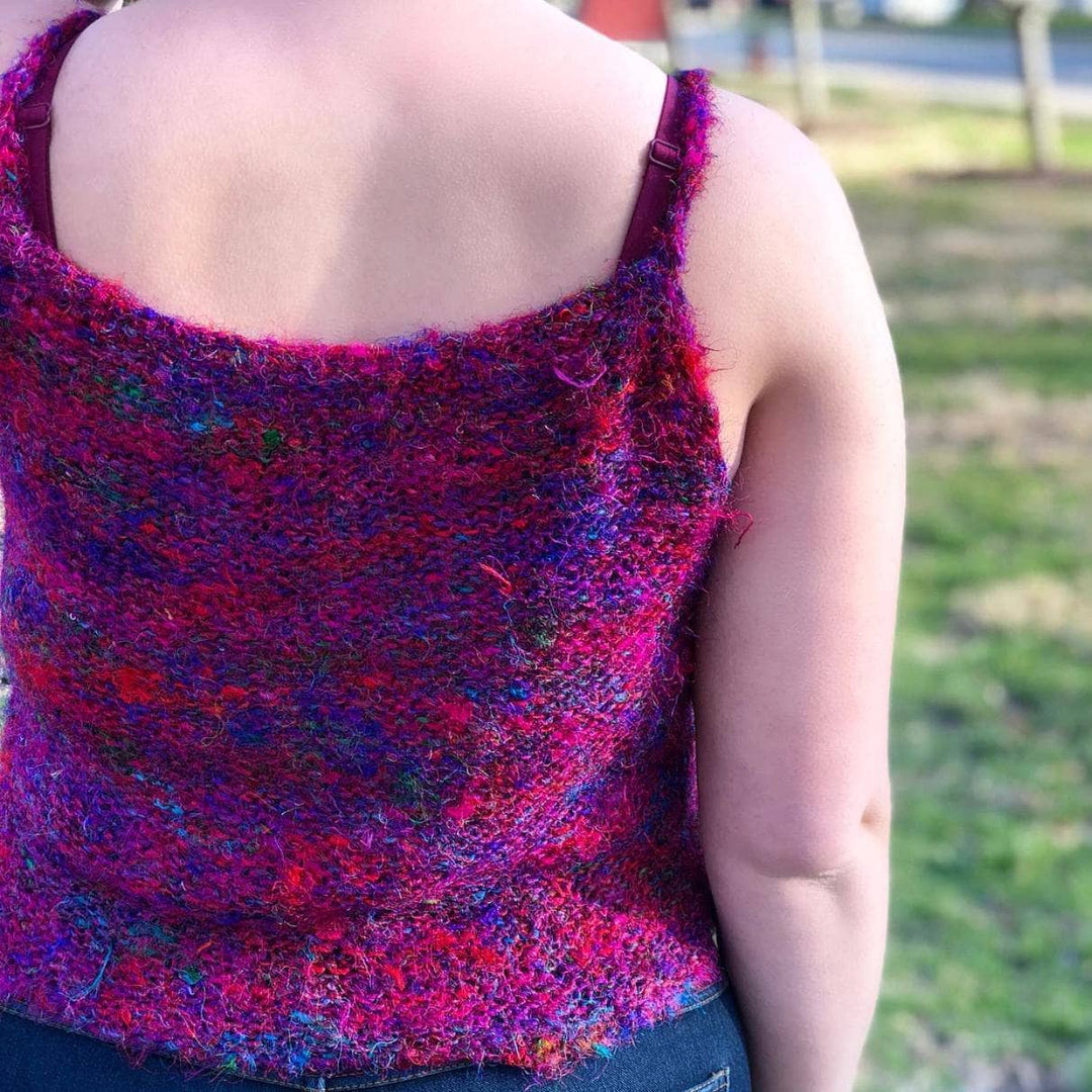 Girl wearing a pink Crop Top