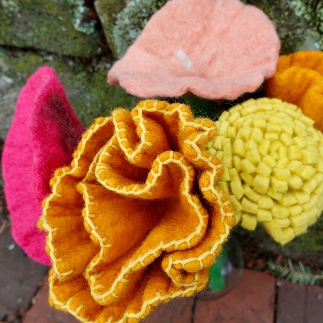 Handmade Felt Flower Bouquet