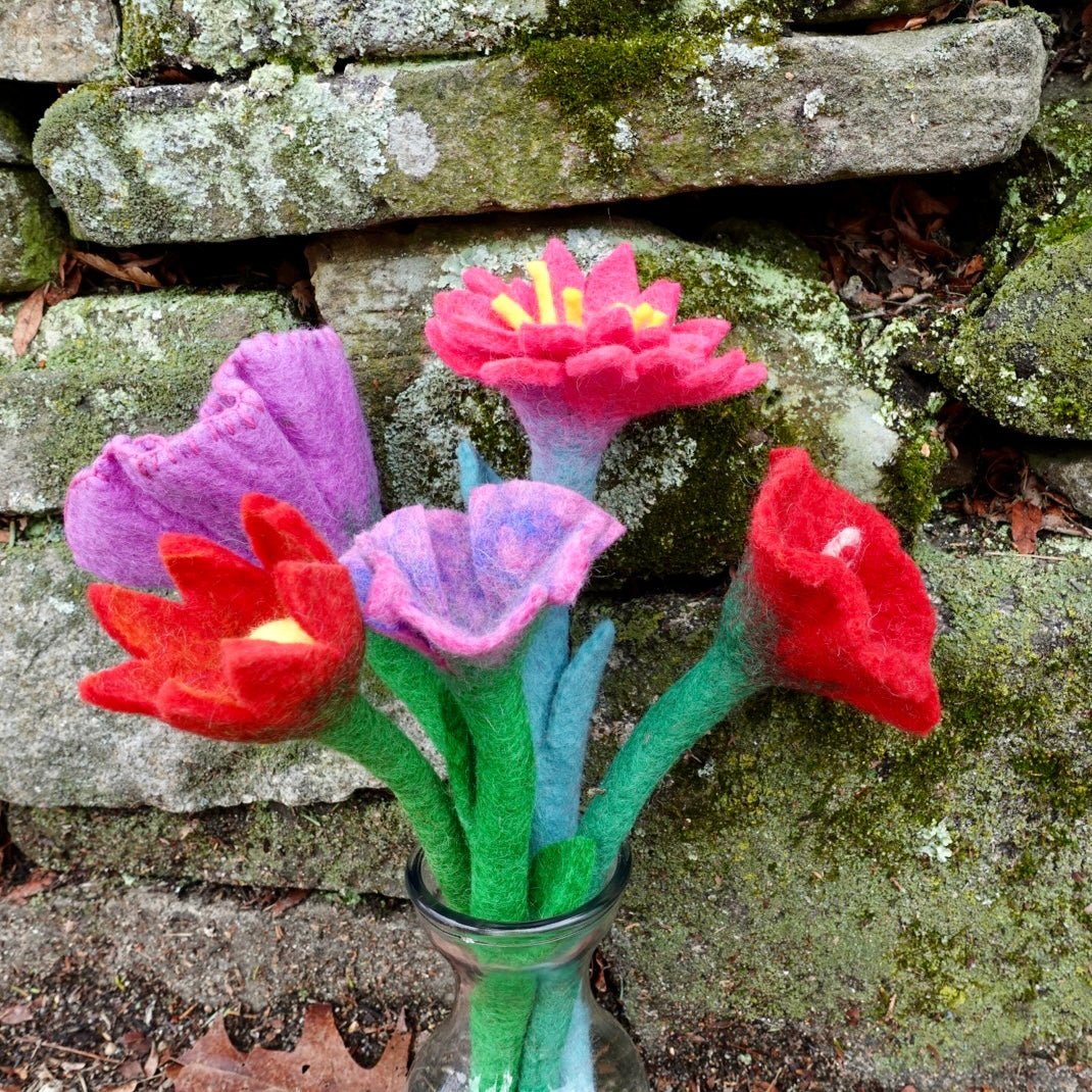 Handmade Felt Flower Bouquet