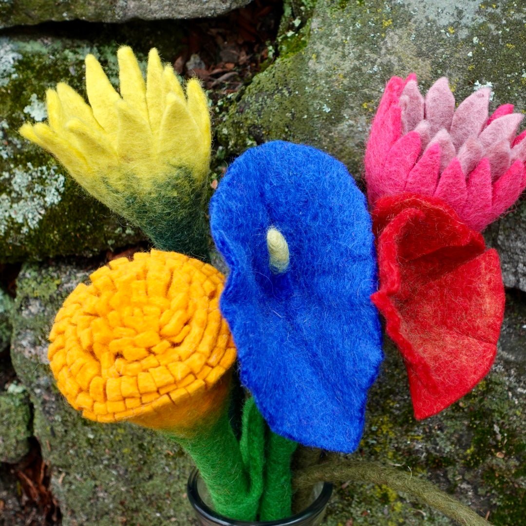 Handmade Felt Flower Bouquet