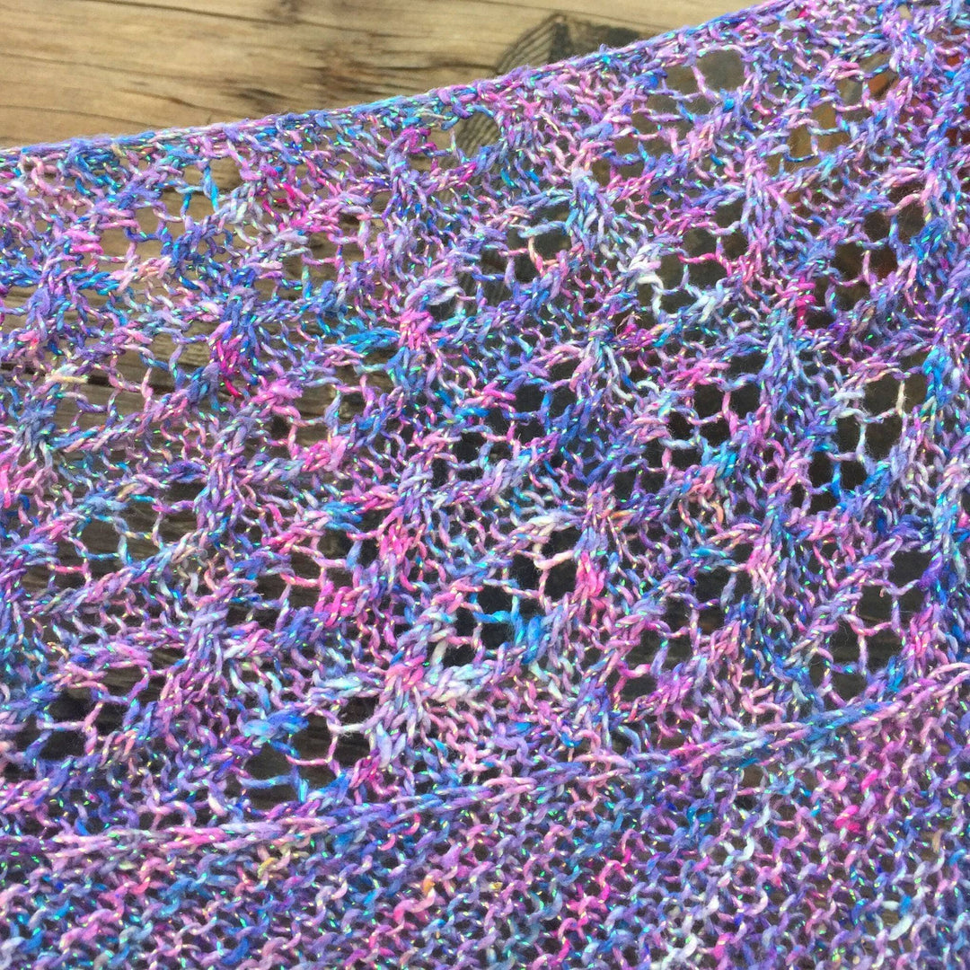 Products Joyous Mermaid Shawl Pattern close up