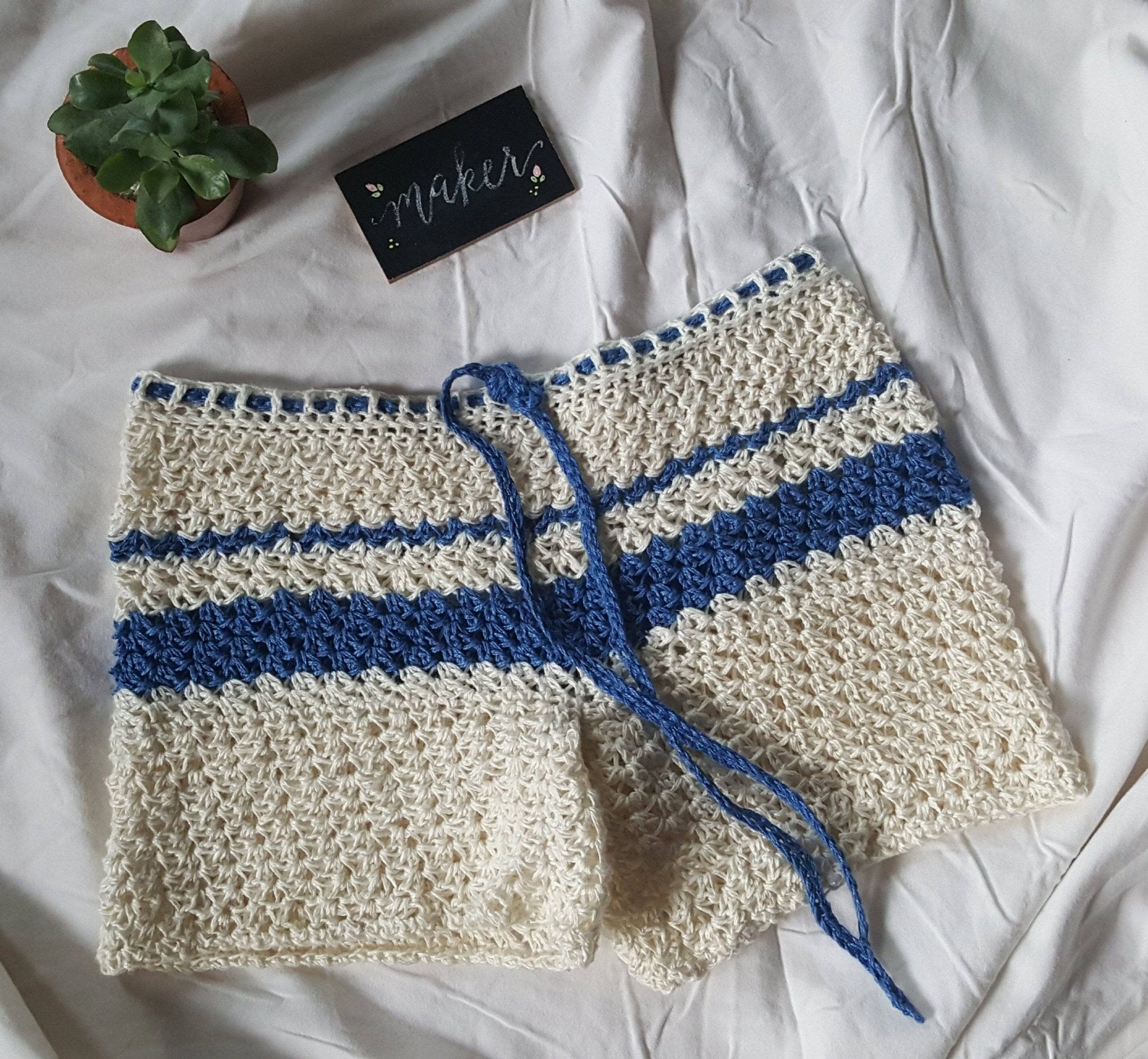 Crochet christmas shorts best sale