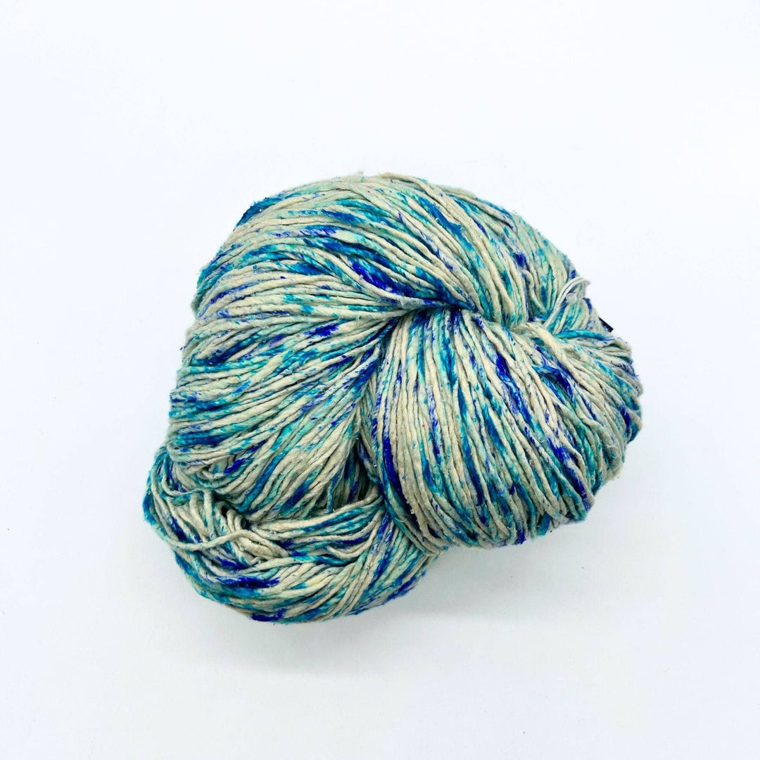 Recycled Silk Roving Worsted Weight Yarn - Mega Skein 🧶 Craft More, Save More: Bundle Deal!