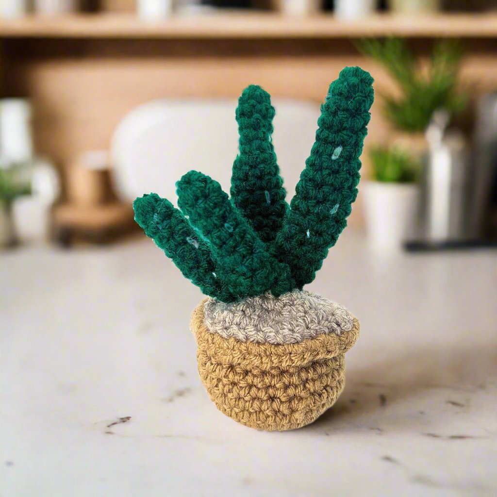 Succulent Greens Amigurumi Kit