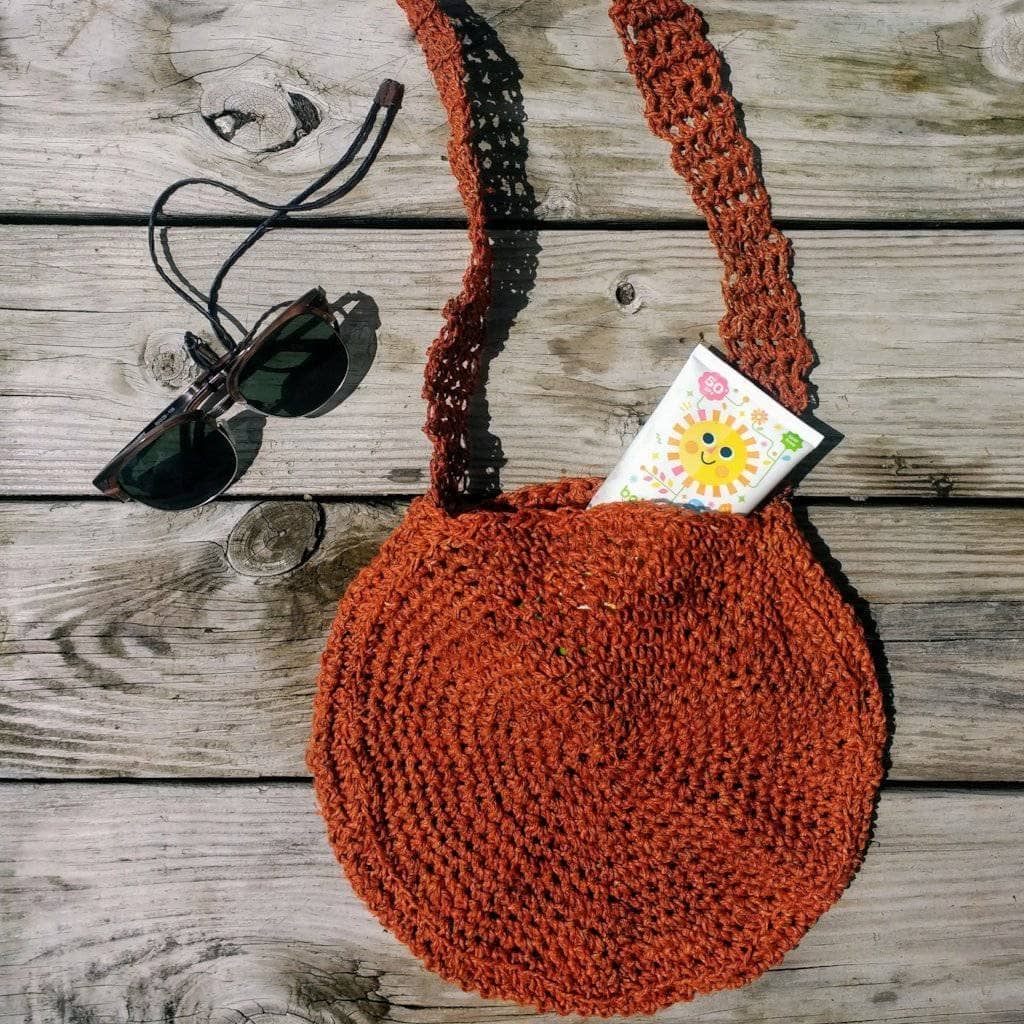 Beach Day Bag Crochet Pattern – Darn Good Yarn