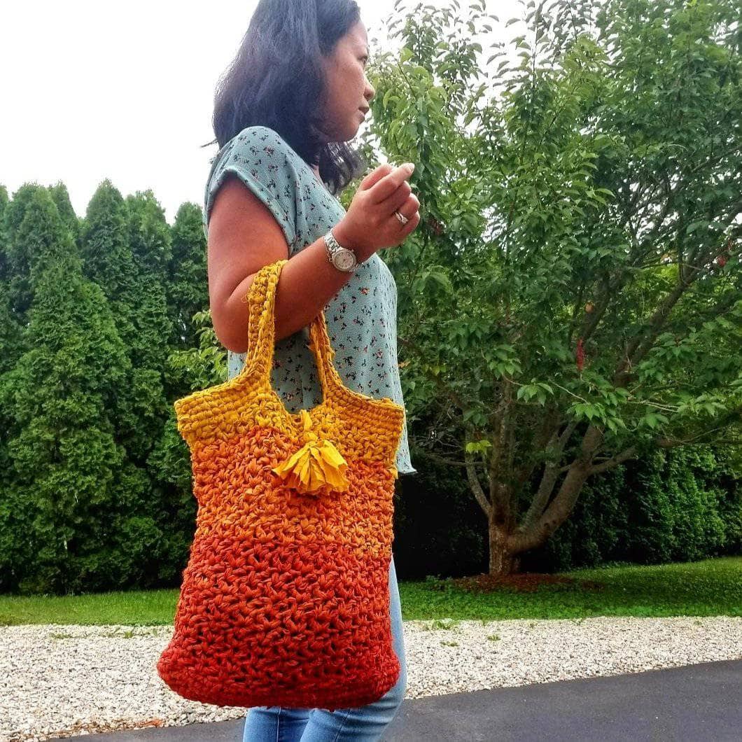 🧶 Super Easy DIY Crochet Bag, Crochet Tote bag