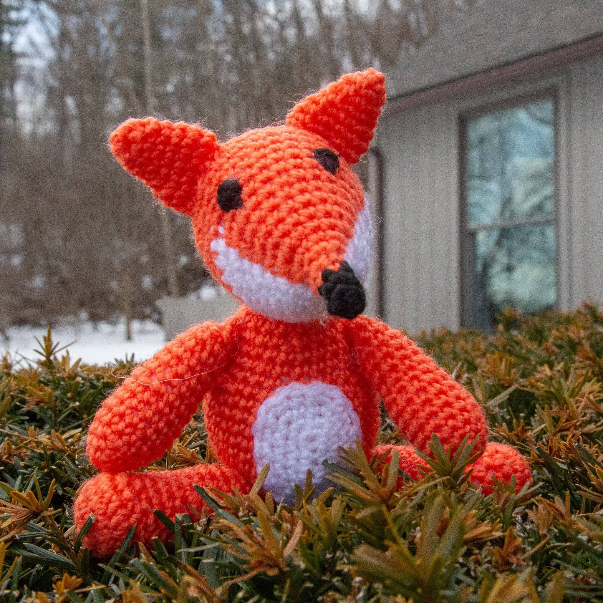 Animal Crochet Kit. Woodland Crafting. Fox Crochet Advanced Kit. Finn the  Fox Crochet Pattern by Wool Couture 