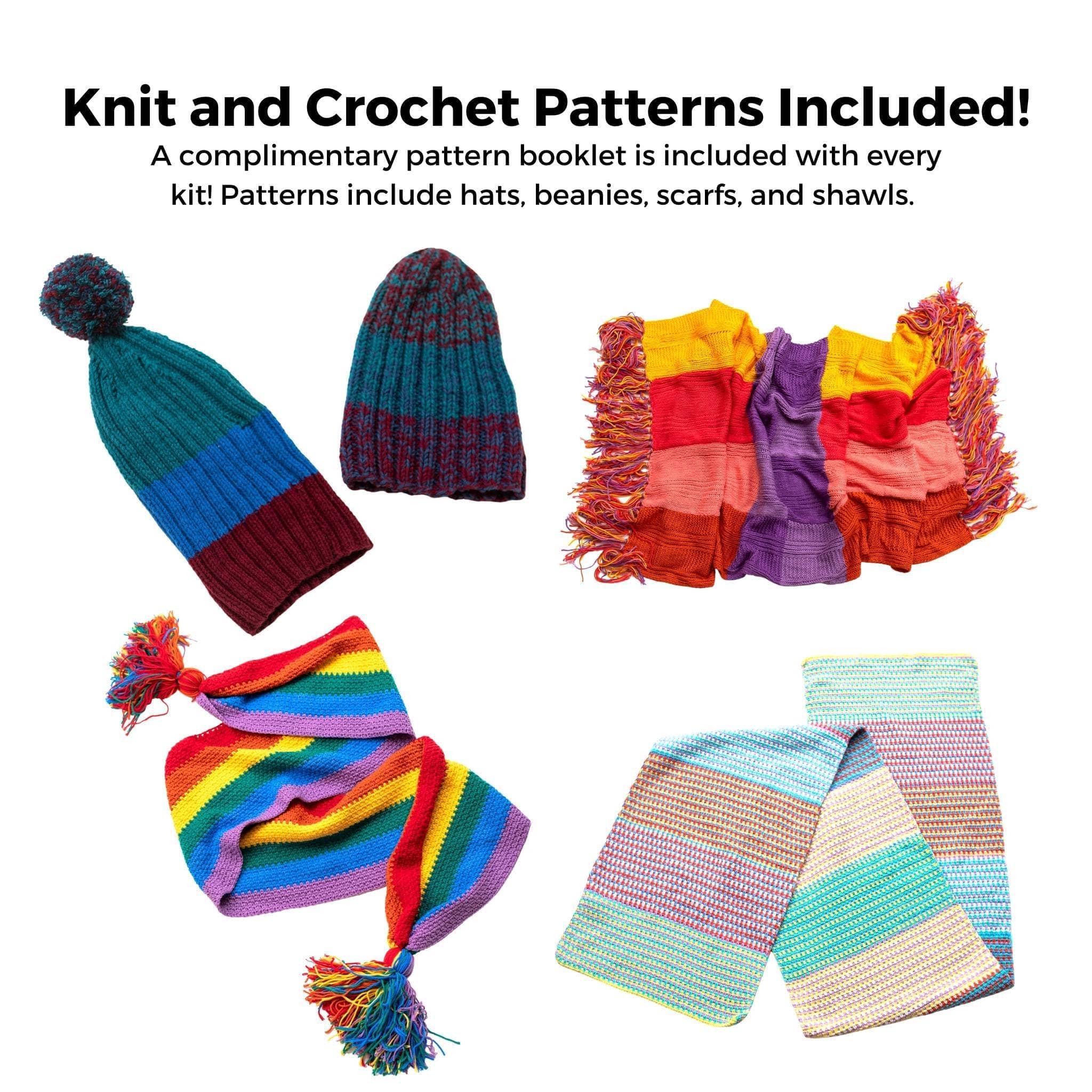 LMDZ Beginners Knitting Kit Crochet Kit for Complete Beginners