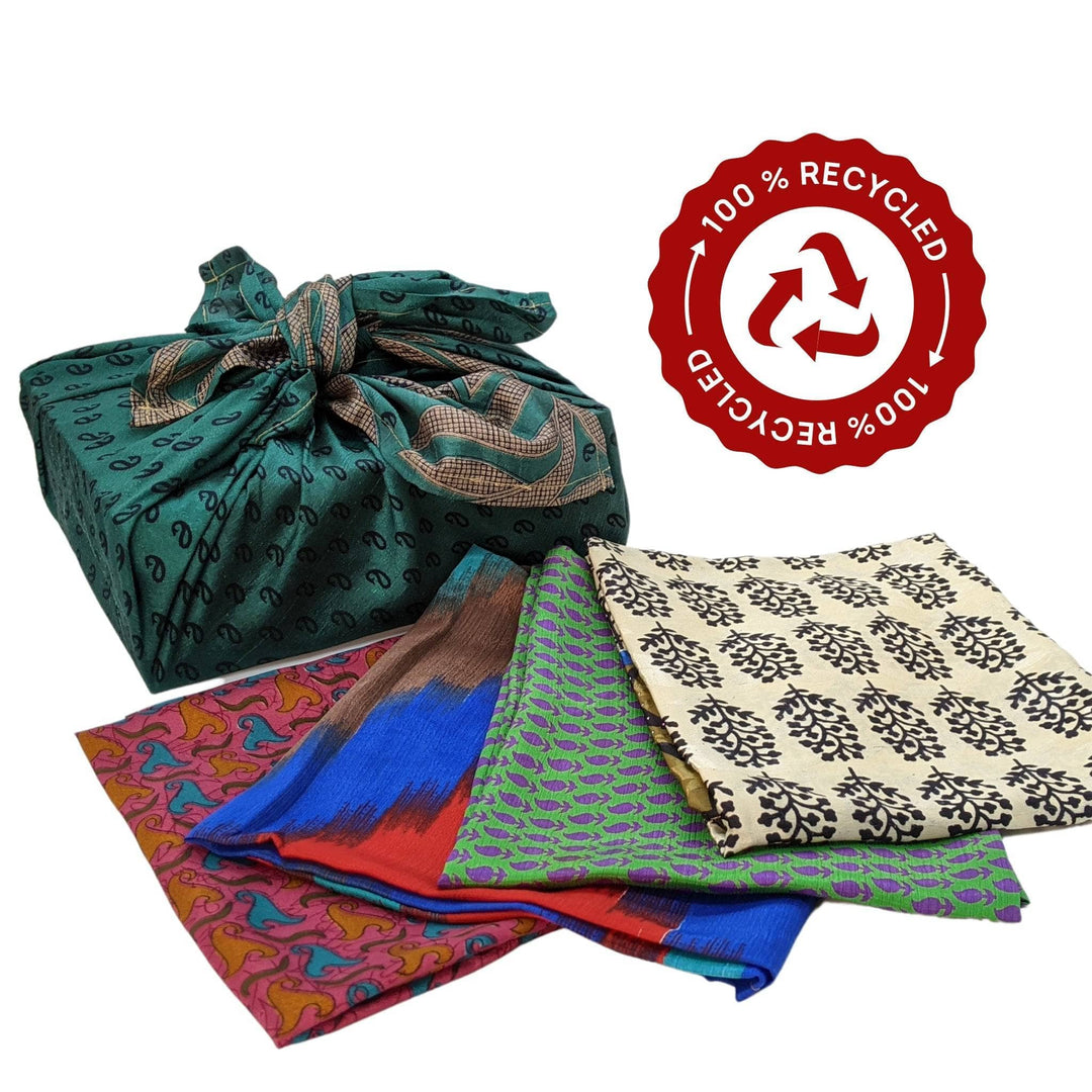 Sari Silk Fabric Packs